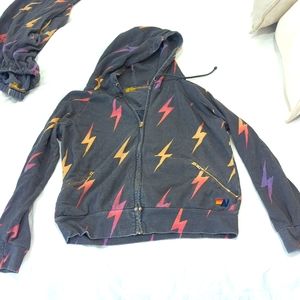 Aviator Nation size L sweatshirt Repeat Bolt